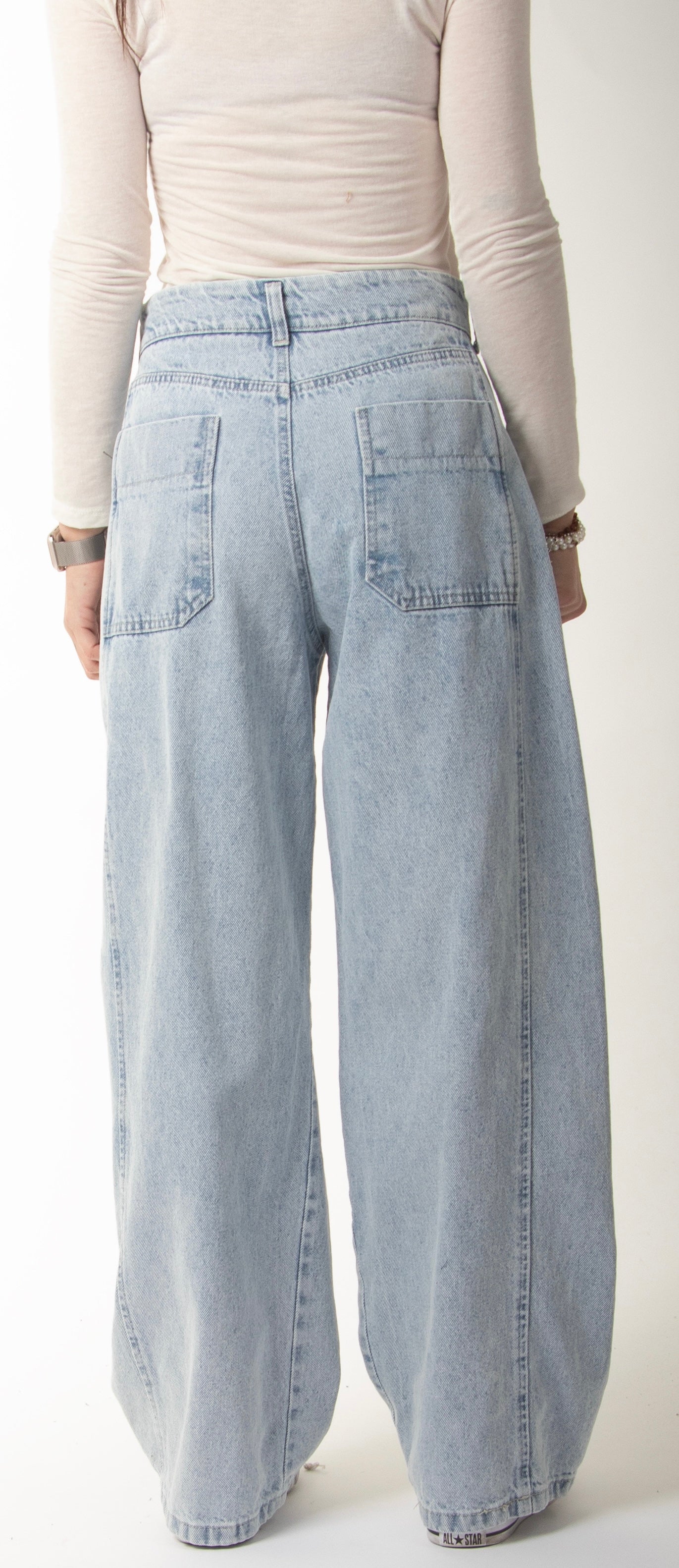 Cotton Baggy Loose Jeans