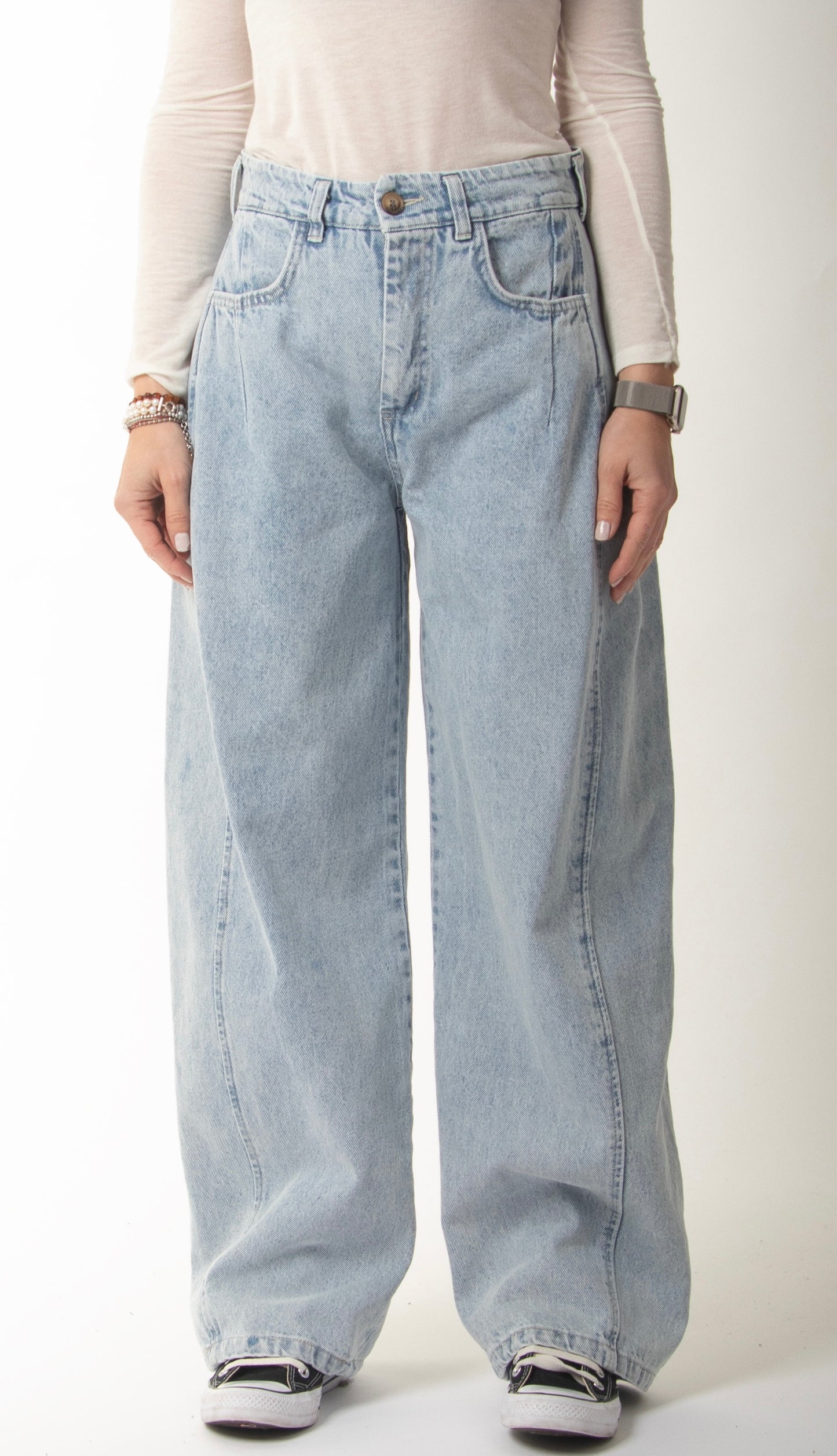 Cotton Baggy Loose Jeans