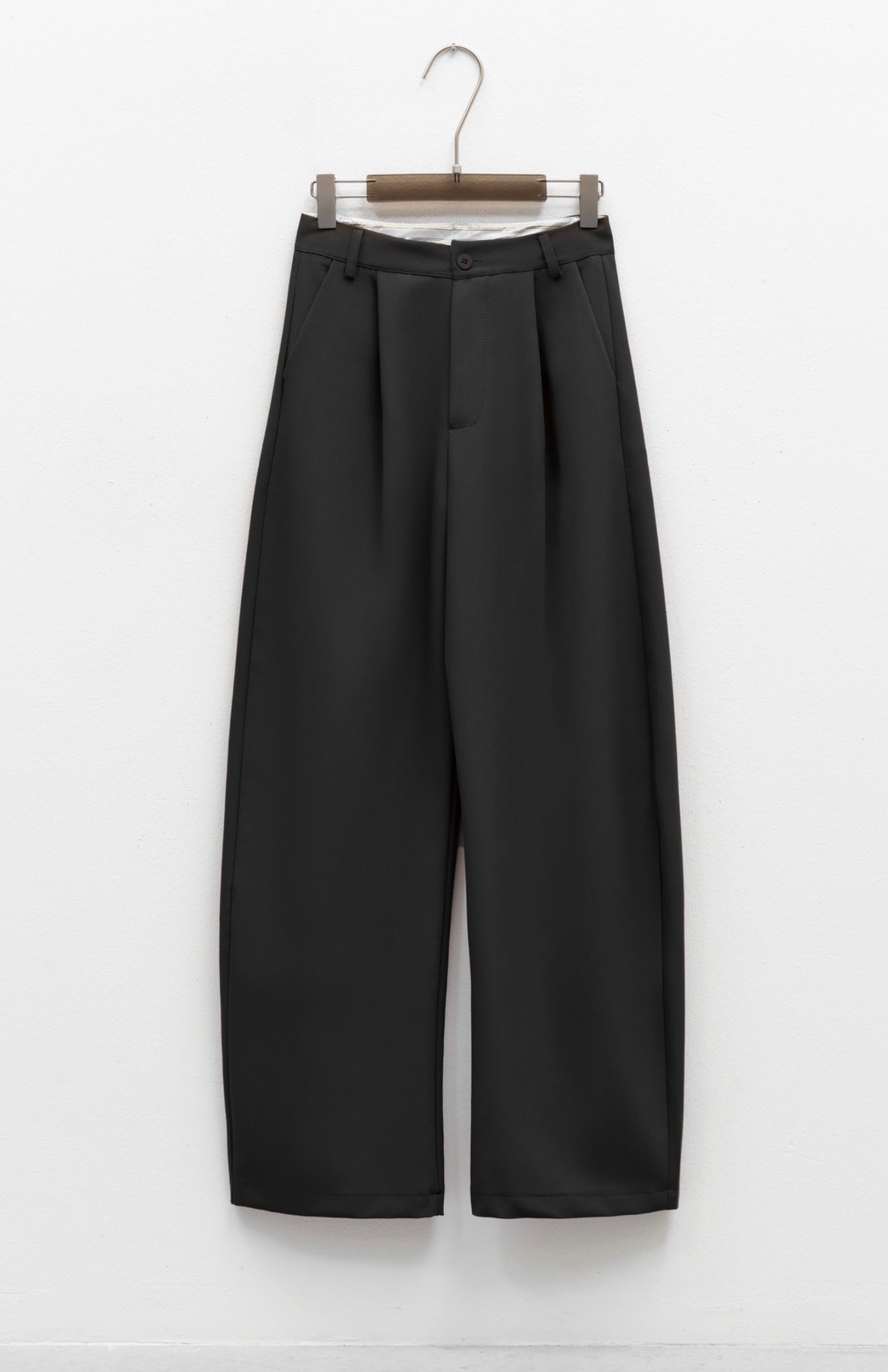 Viscose Blend Baggy Trousers