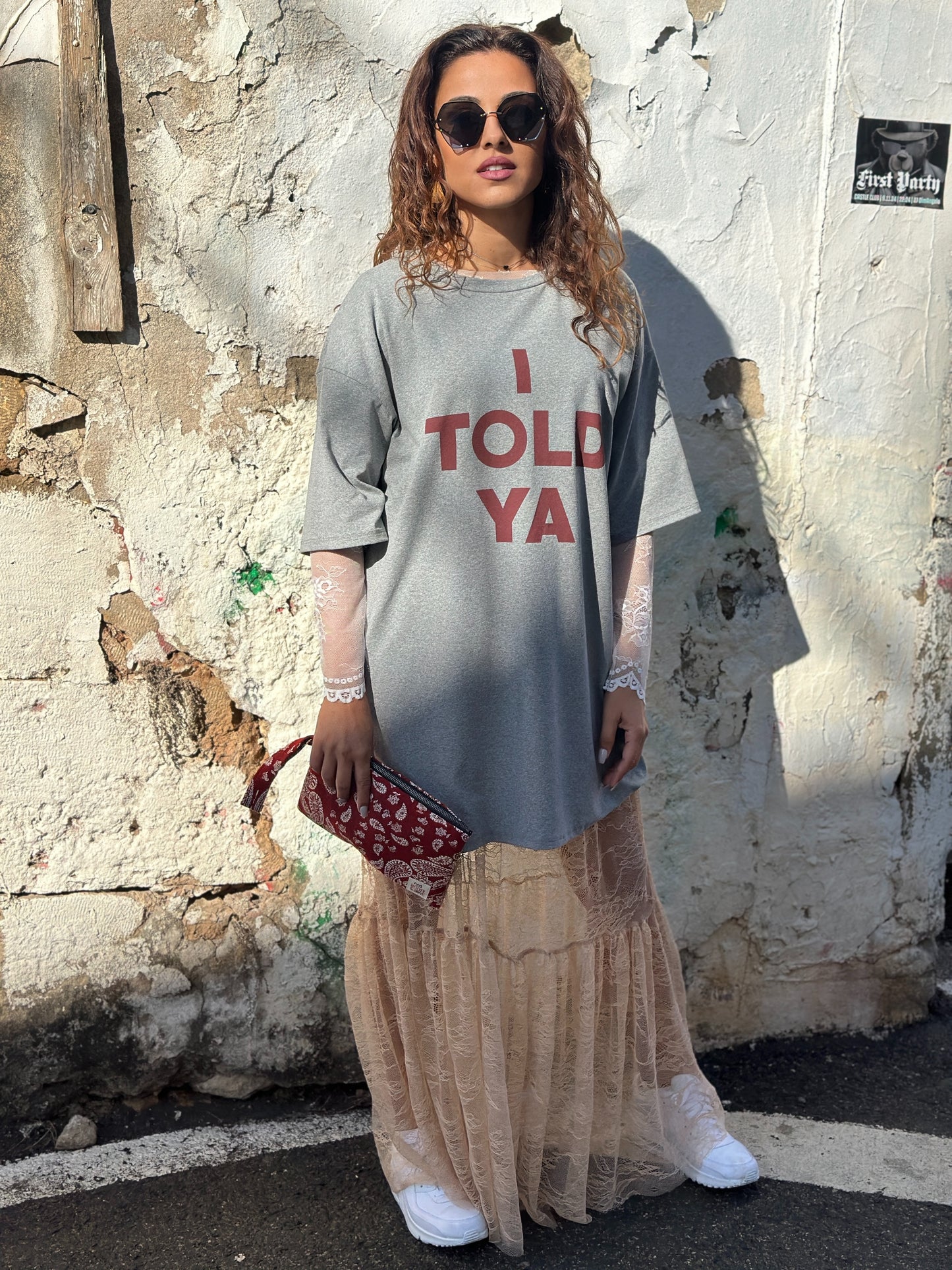 Maxi Lace Skirt