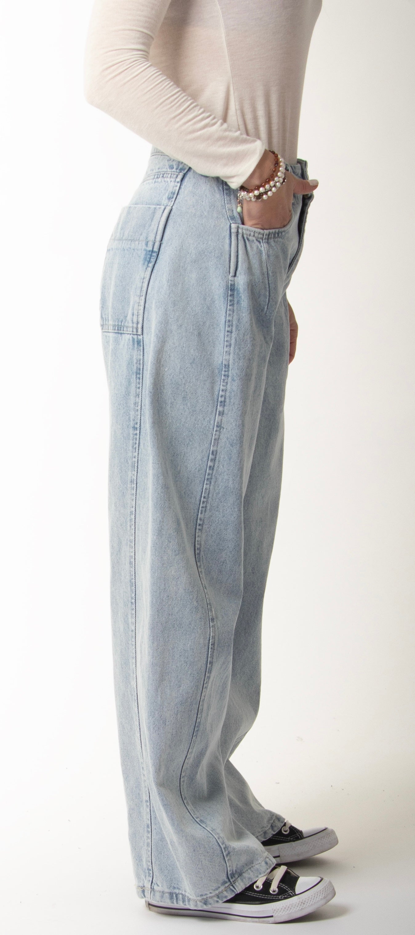 Cotton Baggy Loose Jeans