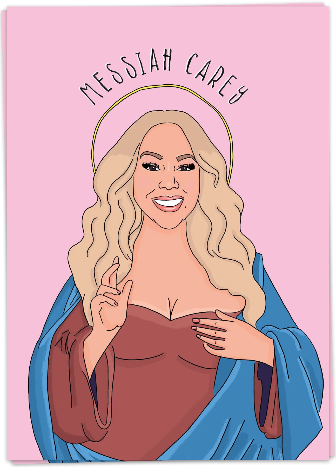 Christmas Card "Messiah Carey" - Kuu Concept Store