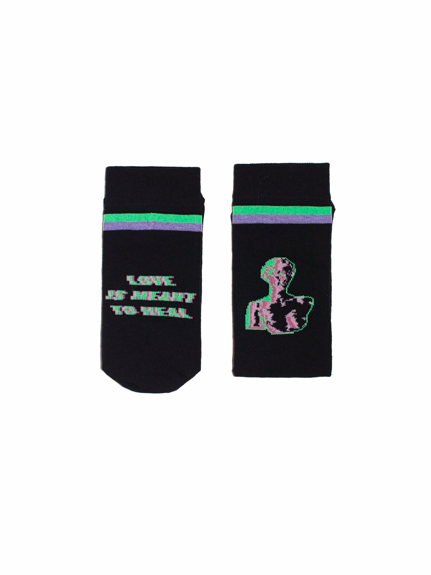 Glitch Love Socks - Kuu Concept Store