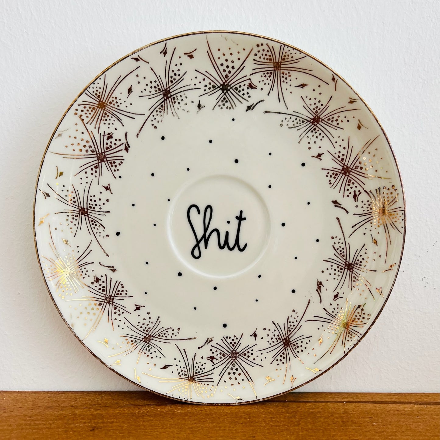 Decorative Plate "Shit" - Kuu Concept Store