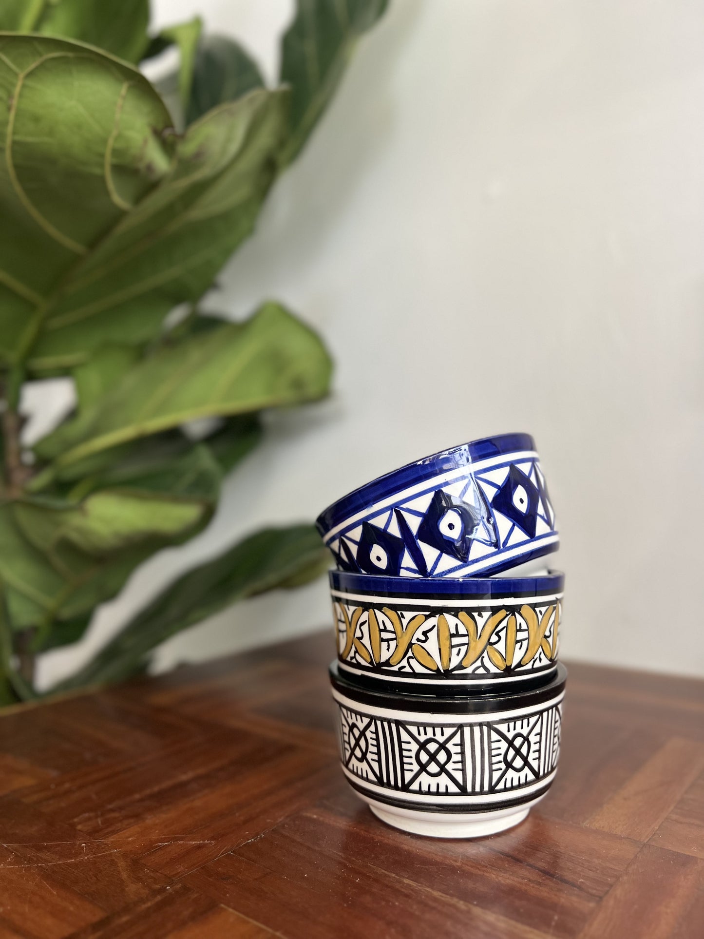 Moroccan Bowl Handpainted - Kuu Concept Store