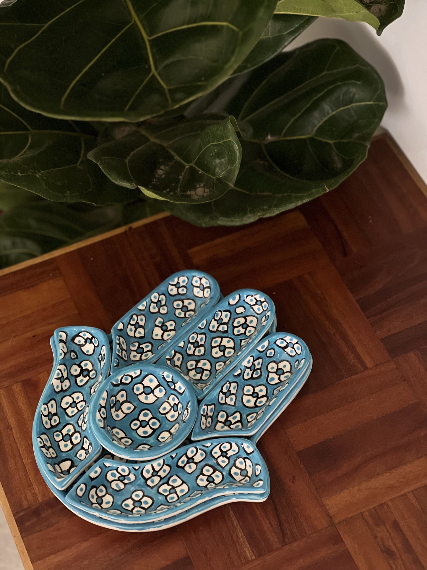 Hamsa Hand Plate - Kuu Concept Store