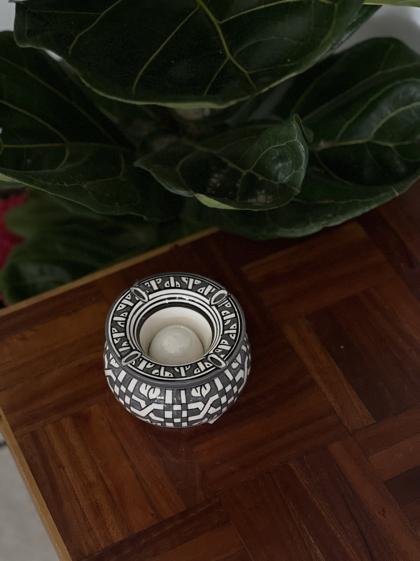 Moroccan Ashrty Handpainted - Kuu Concept Store