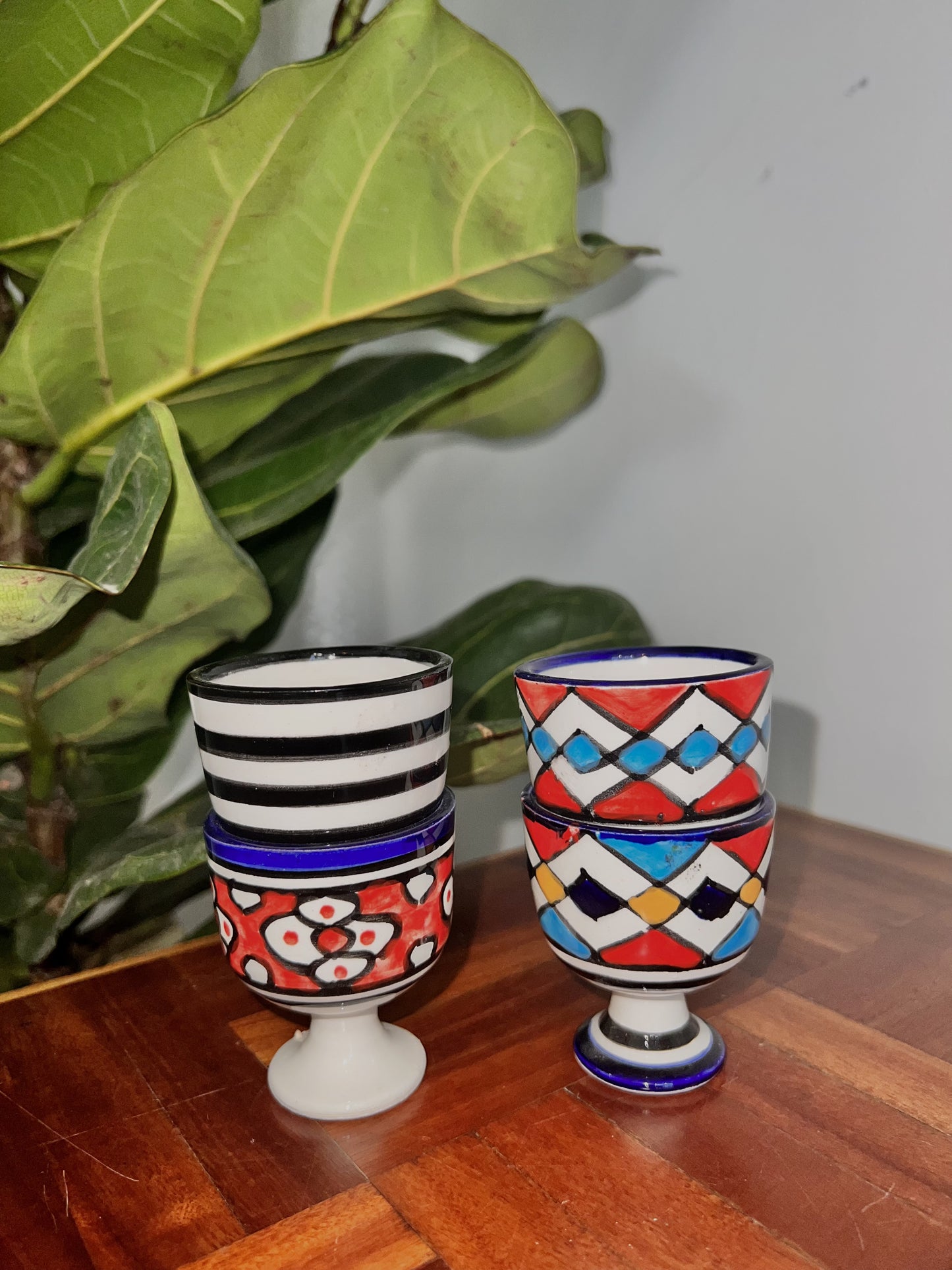 Moroccan Egg Holder Handpainted - Kuu Concept Store