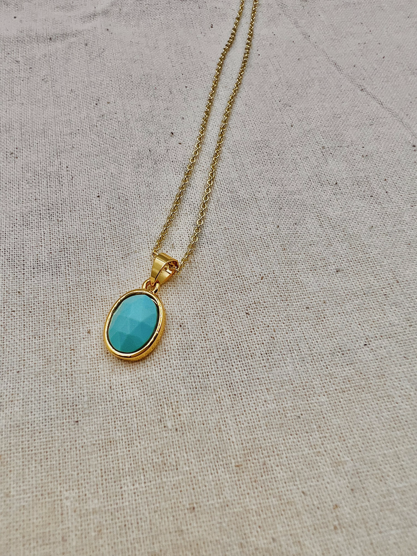 Natural Stone Neckalce - Kuu Concept Store