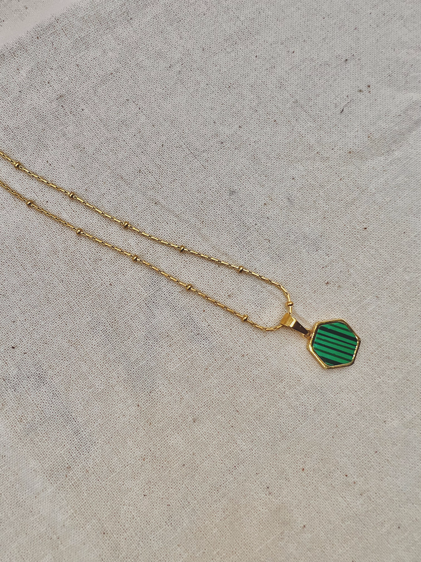 Natural Stone Neckalce - Kuu Concept Store
