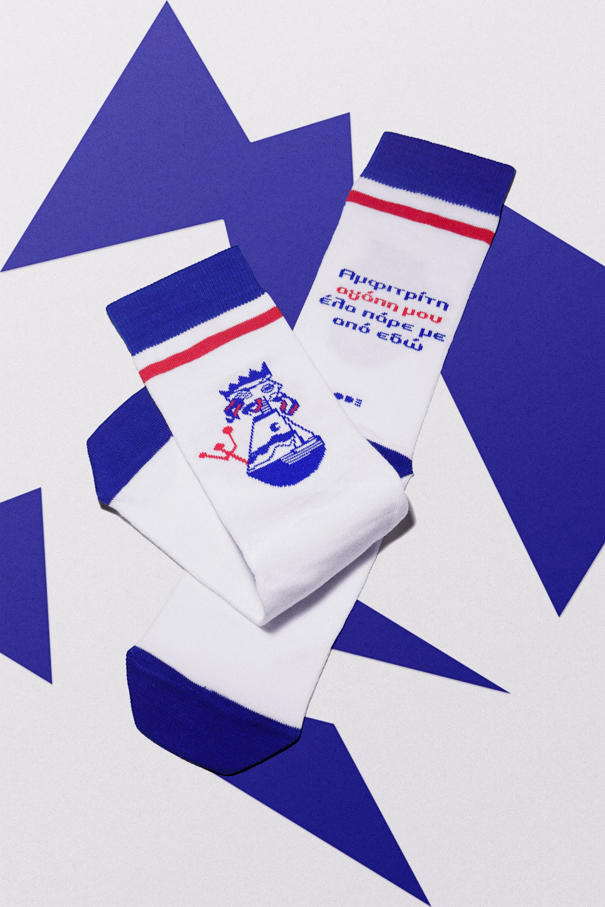 ODE x ΜΠΛΑΝΚ Amphitrite Socks - Kuu Concept Store