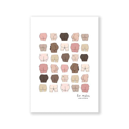 Butts Poster - Kuu Concept Store