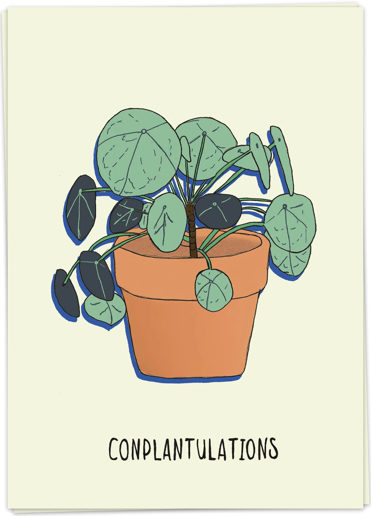 Card "Conplantulations" - Kuu Concept Store