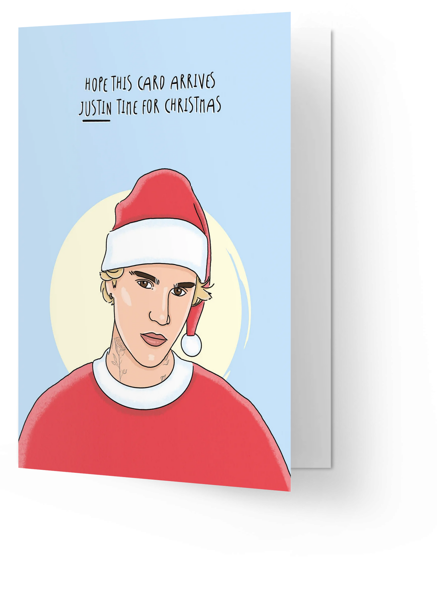 Christmas Card "Justin time Christmas" - Kuu Concept Store