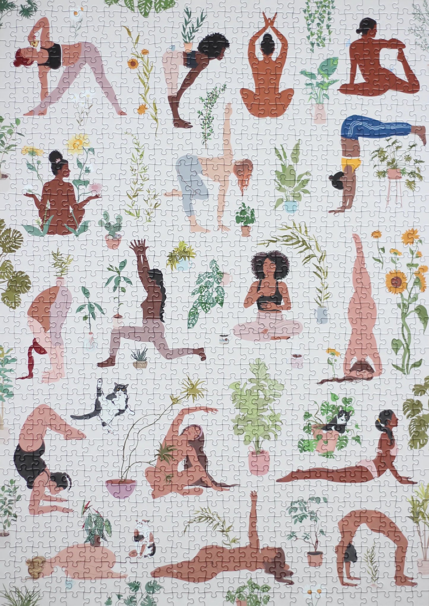 Plant Yoga Puzzle - Kuu Concept Store