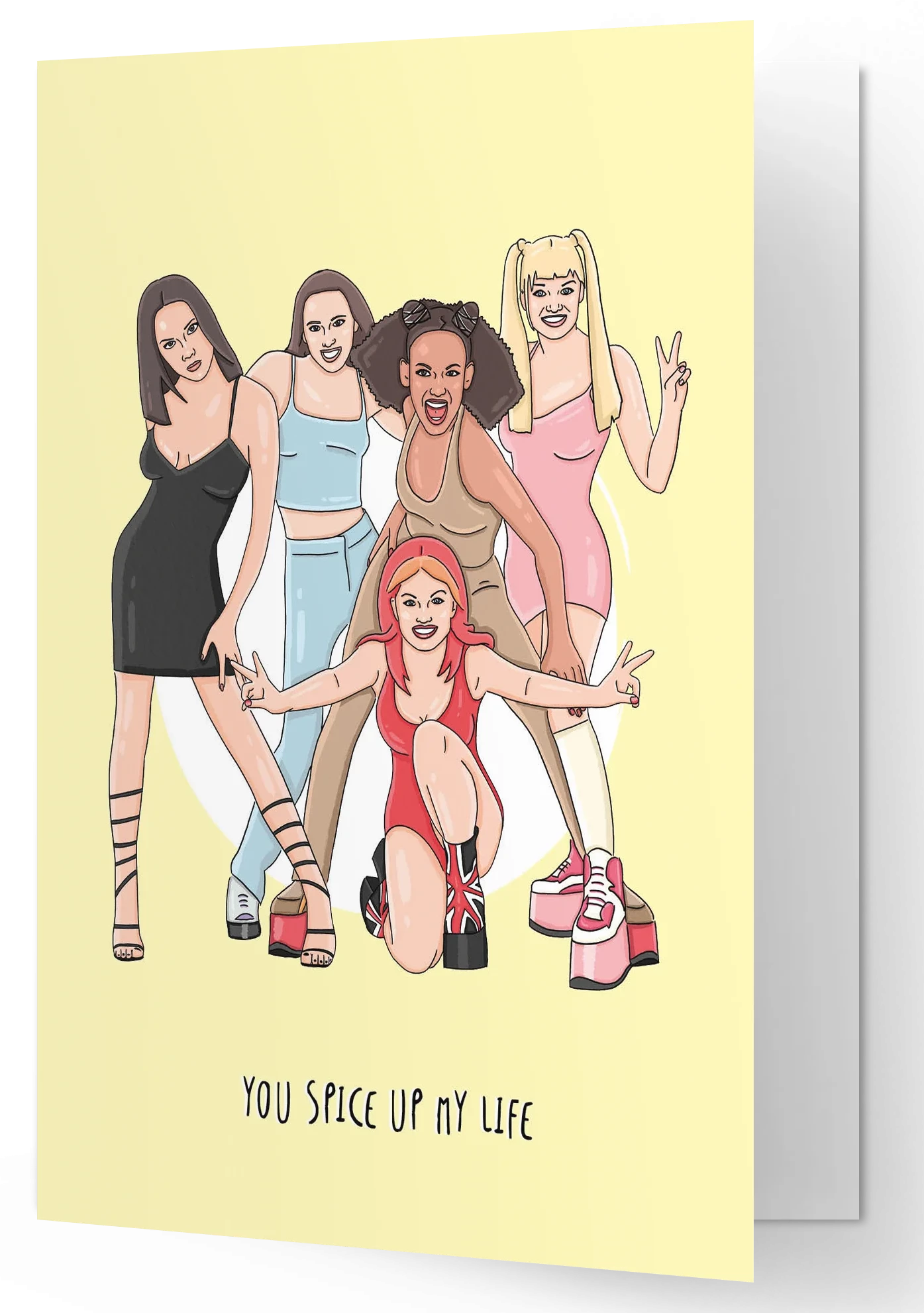 Card "You spice up my life" - Kuu Concept Store
