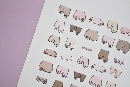 Titties Poster - Kuu Concept Store