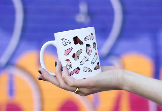 Mug Hairy Willies - Kuu Concept Store