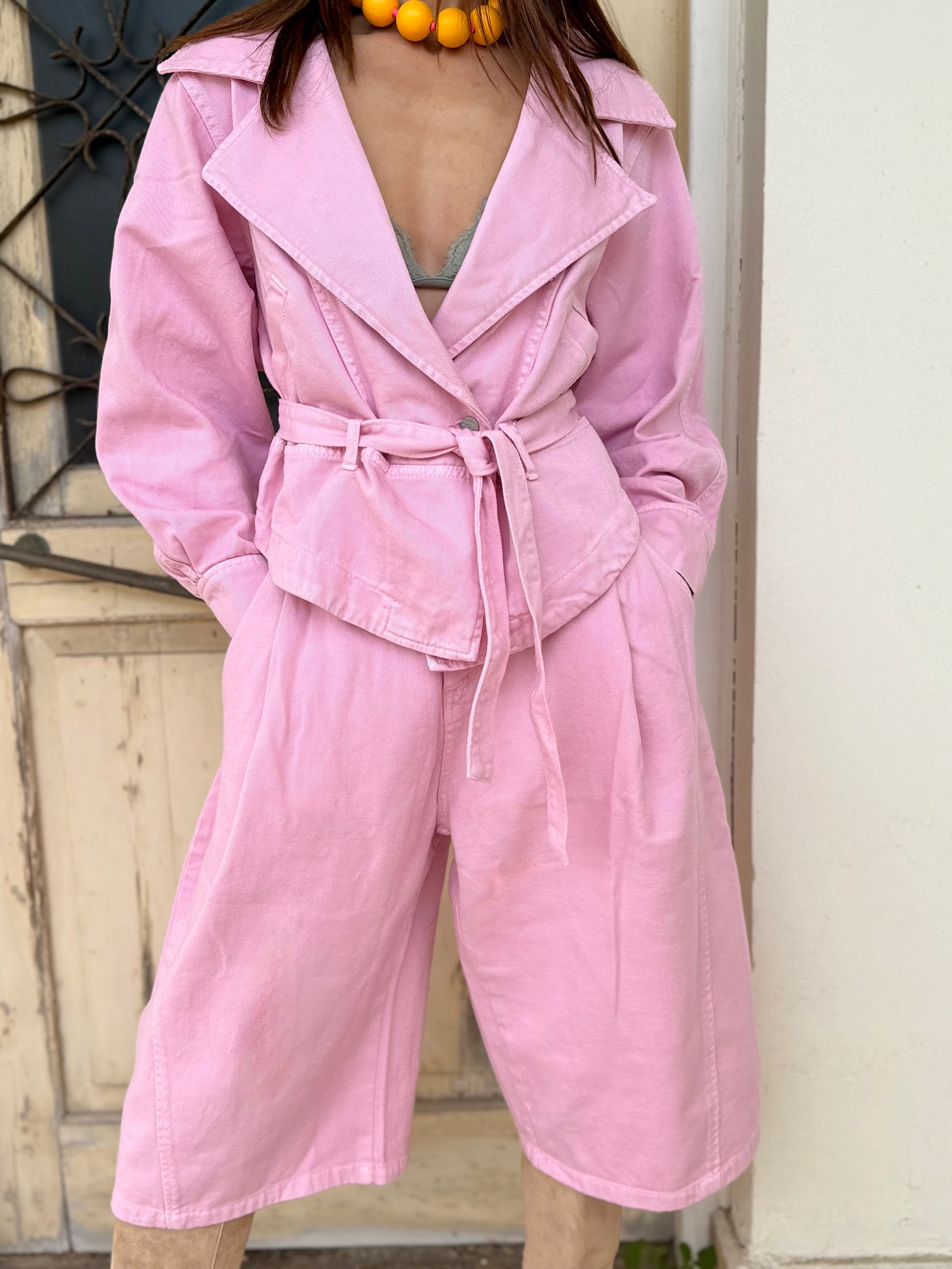 Cotton Culotte Trousers - Kuu Concept Store