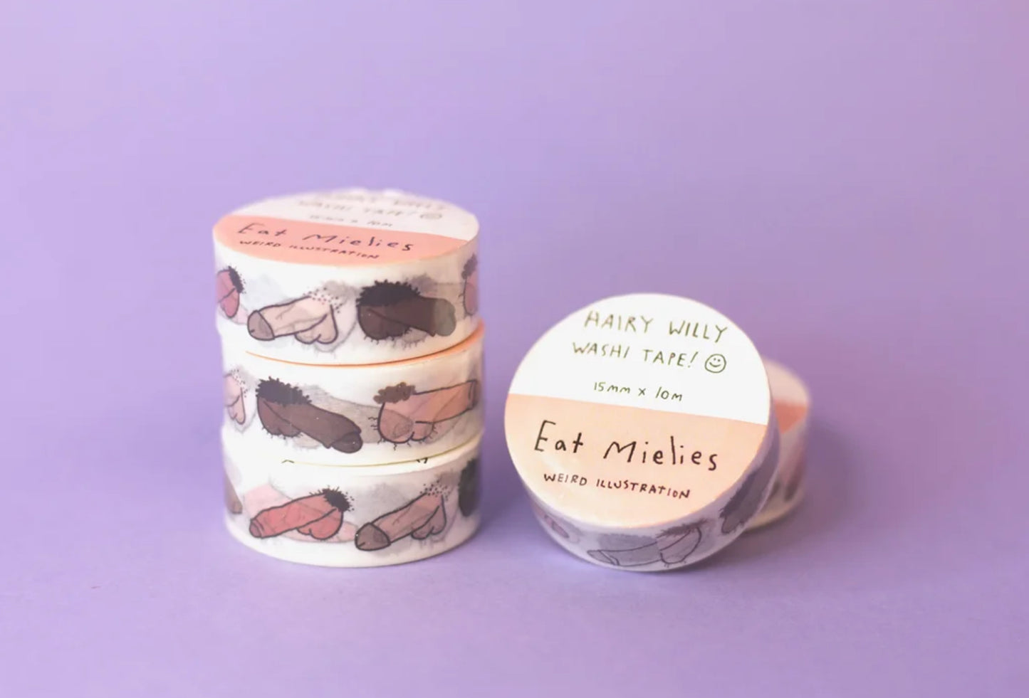 Washi Tape - Hairy Willy & Nice Tits