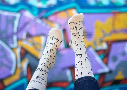 Titties socks: BEIGE