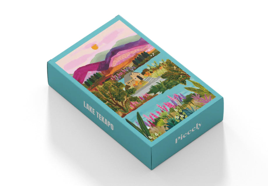 Piecely “Lake Tekapo” Mini Puzzle, 99 Pieces