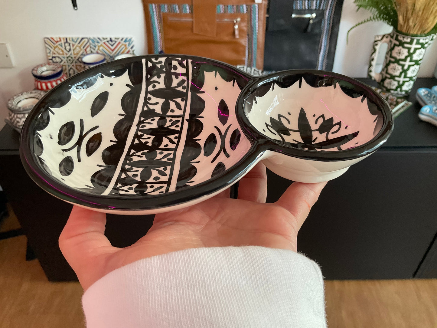 Moroccan Handpainted Olives Bowl