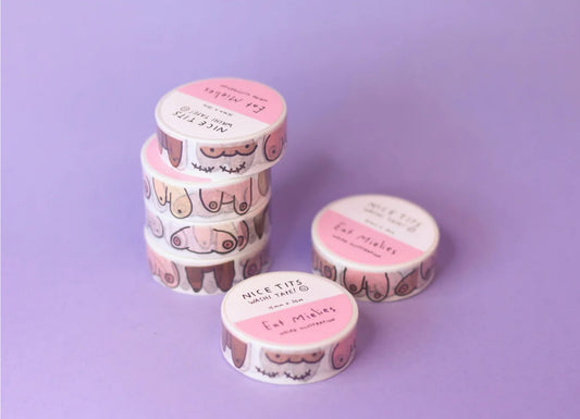 Washi Tape - Hairy Willy & Nice Tits