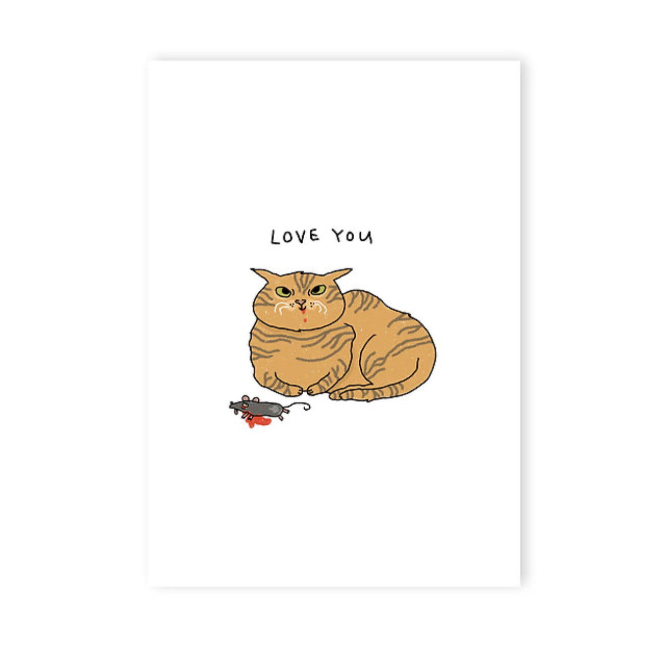 Card: Dead Mouse Love You