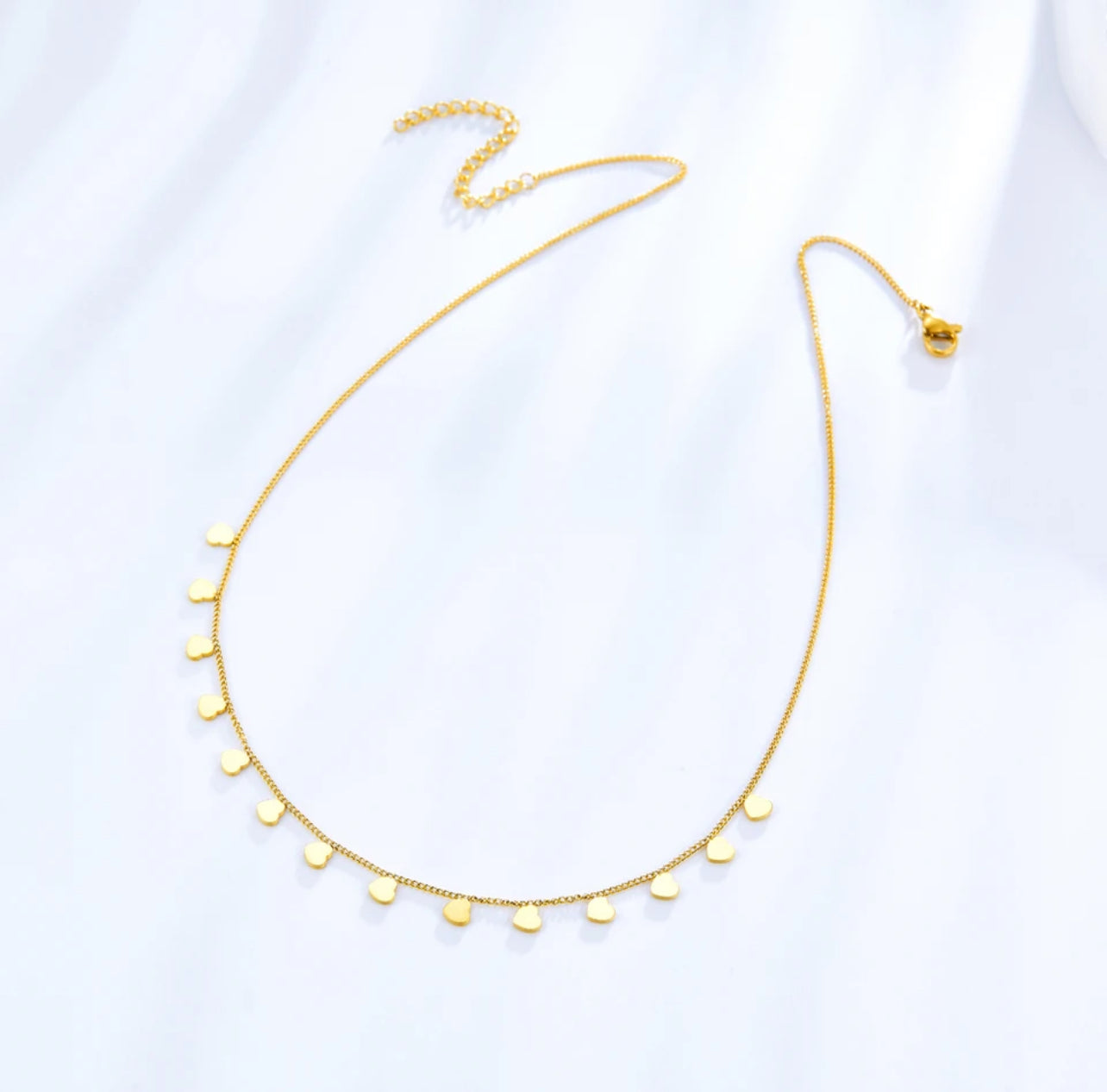 Tiny Gold Plated Stainless Steel Necklace