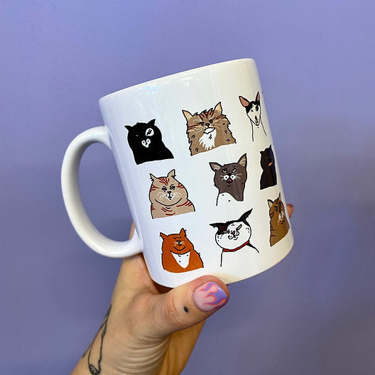 Mug “Cat heads”