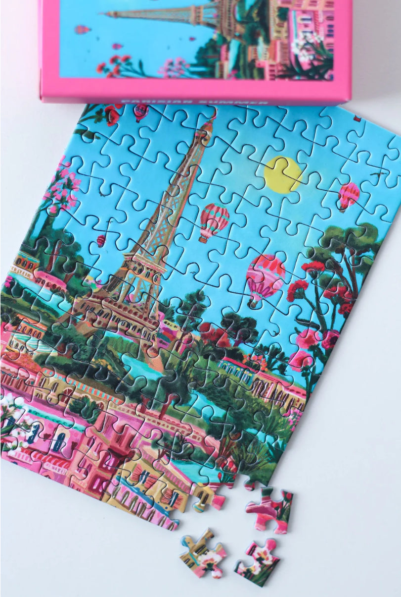 Piecely “Parisian Summer” Mini Puzzle, 99 Pieces