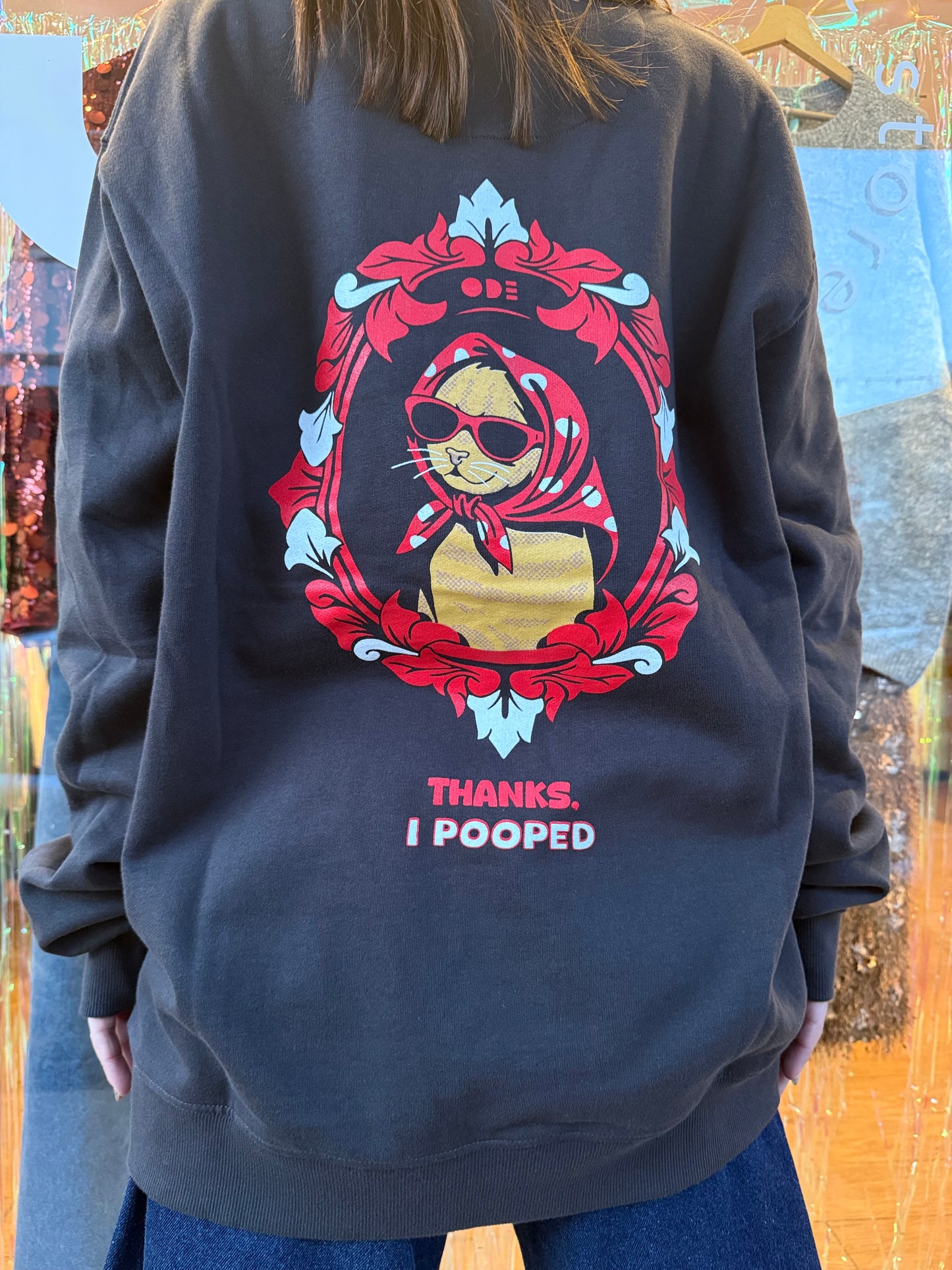 Kitty Poop Sweatshirt