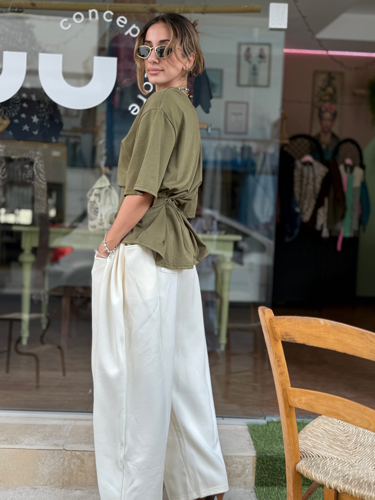 Transform Tee — Adjustable Back Clip, Shoulder Pads (One Size)