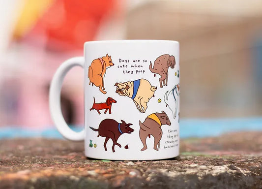 Dogs Pooping Mug