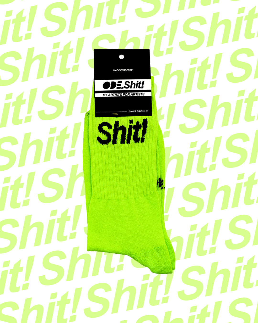 ODE. Shit! socks