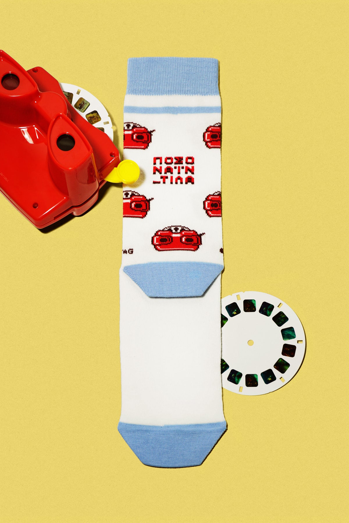 90's Viewmaster Socks