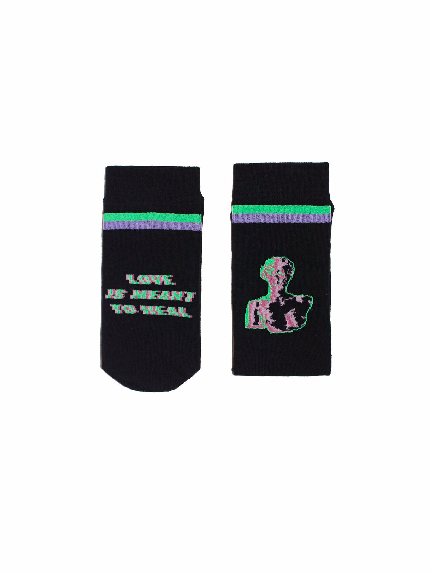 Glitch Love Socks