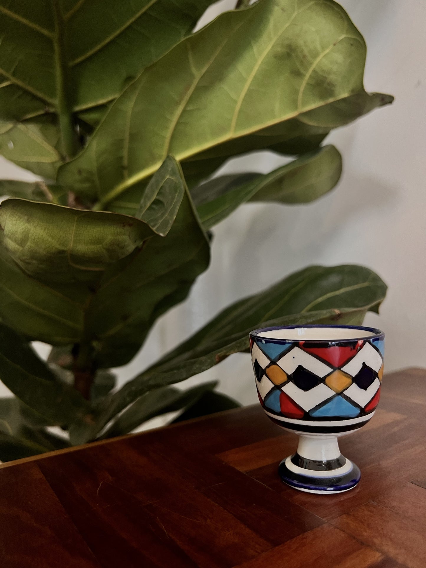 Moroccan Egg Holder Handpainted