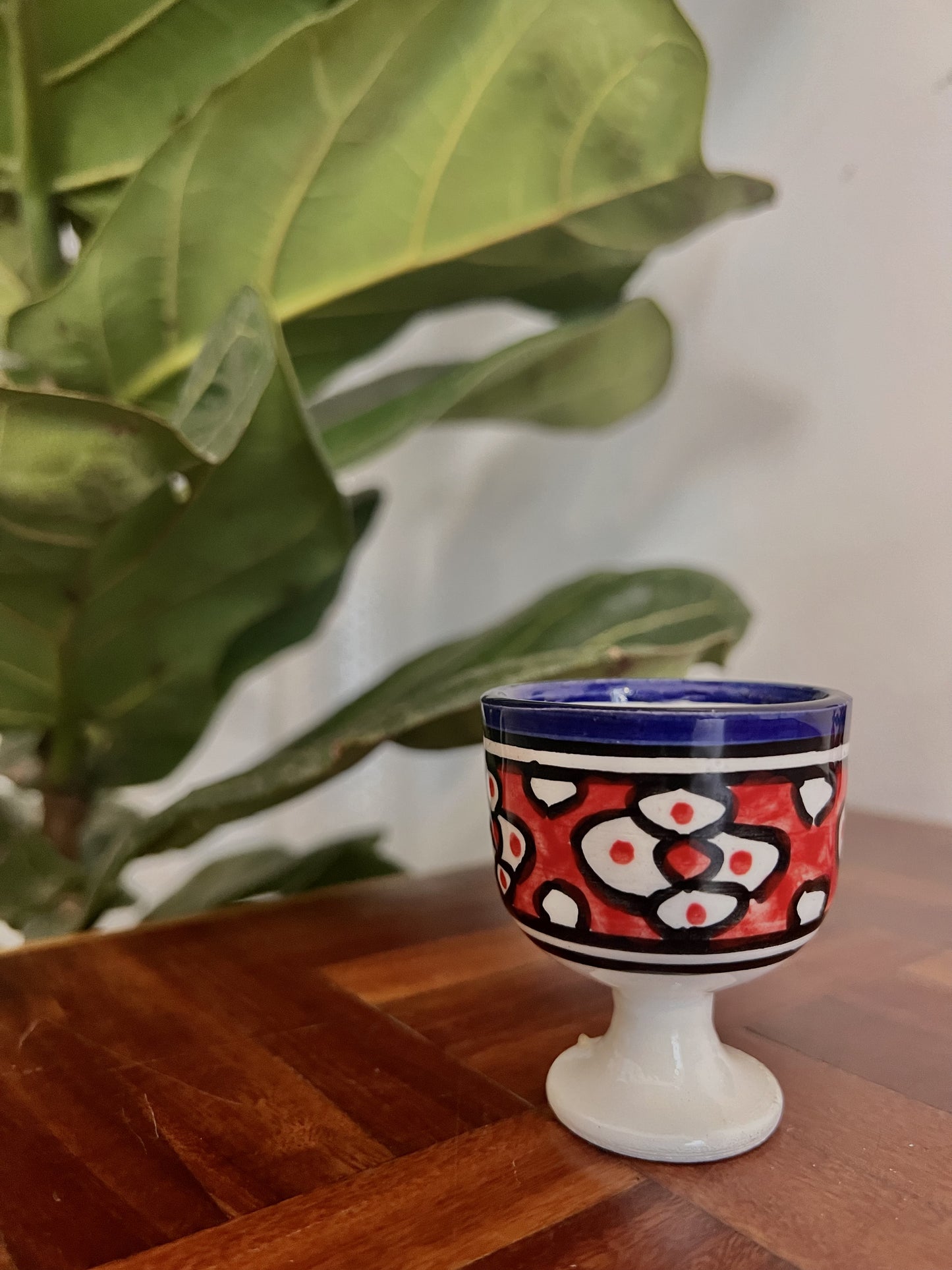 Moroccan Egg Holder Handpainted