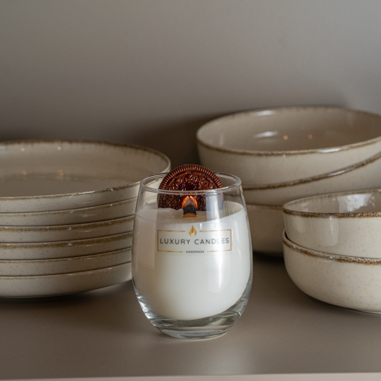 Patisserie Cream Candle