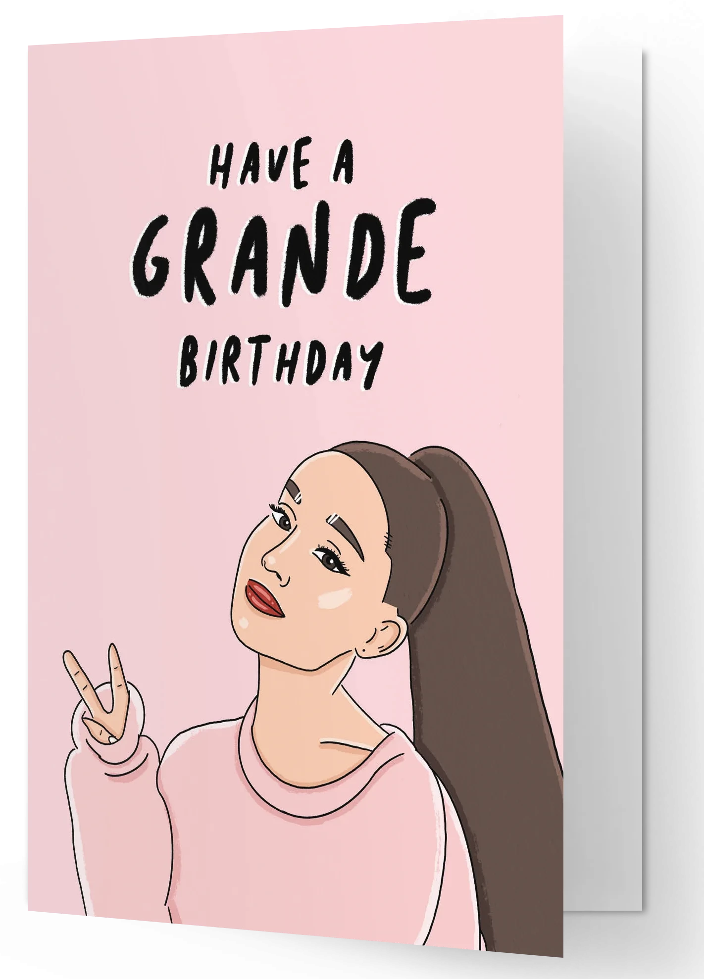 Card "Have a Grande birthday"