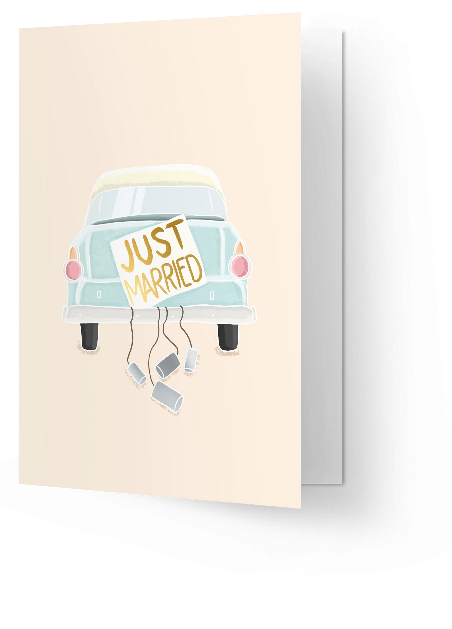 Card "Just Married"