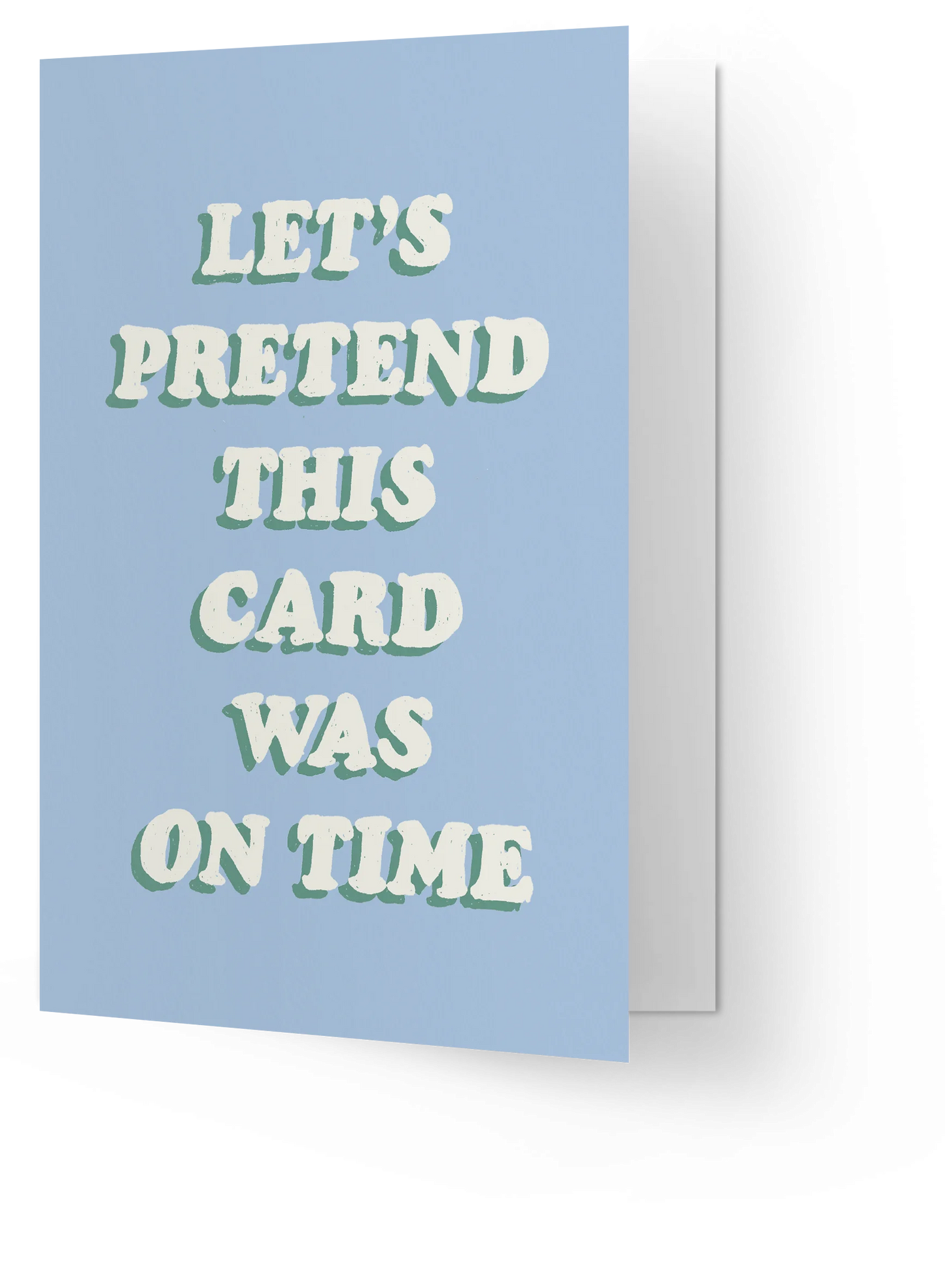 Card "On time"