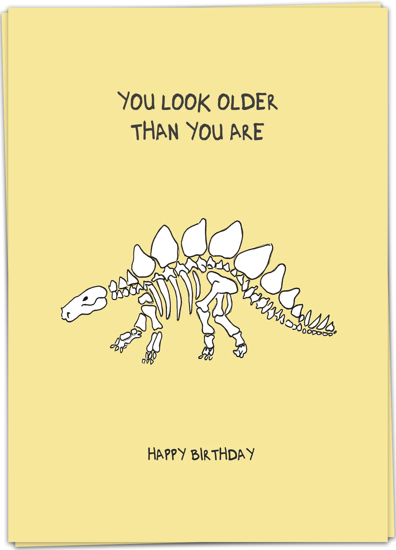 Card "Older Dino"