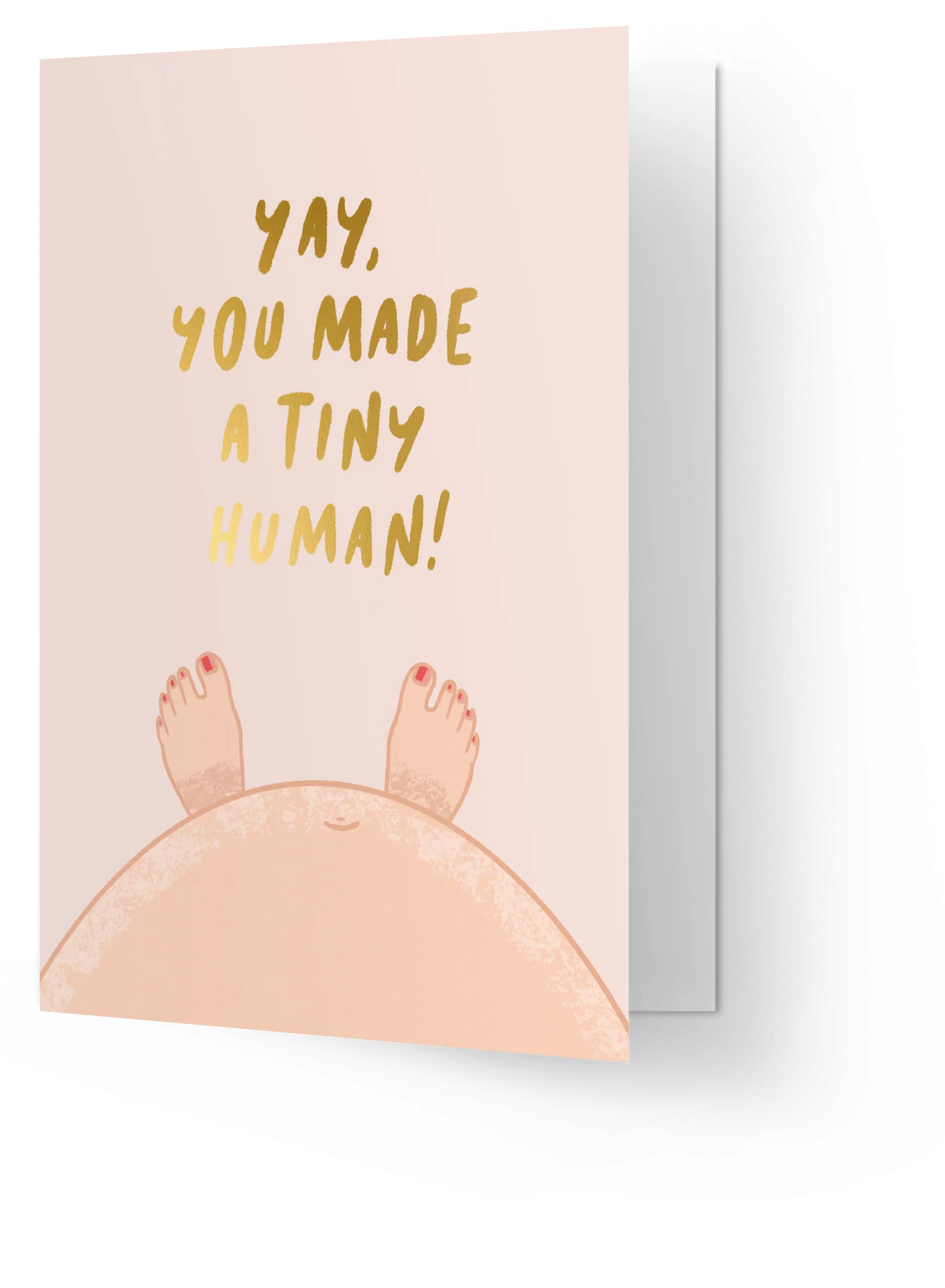 Card "Tiny Human"